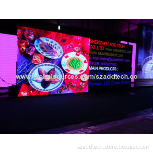 Front Serviced Indoor LED Display Sign, Installed for Stage Background Use